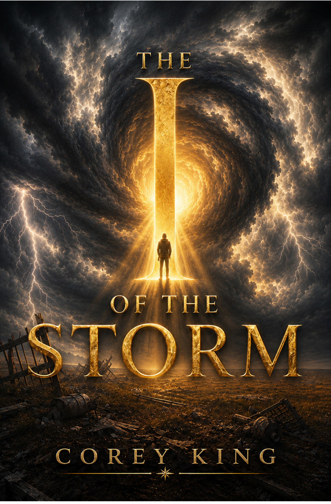 The I of the Storm book cover by Corey King
